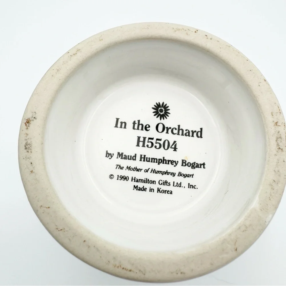 Vintage 1990 Maud Humphrey Bogart In The Orchard No More Tears Mugs